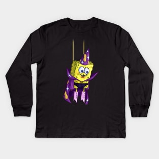 Up here! Kids Long Sleeve T-Shirt